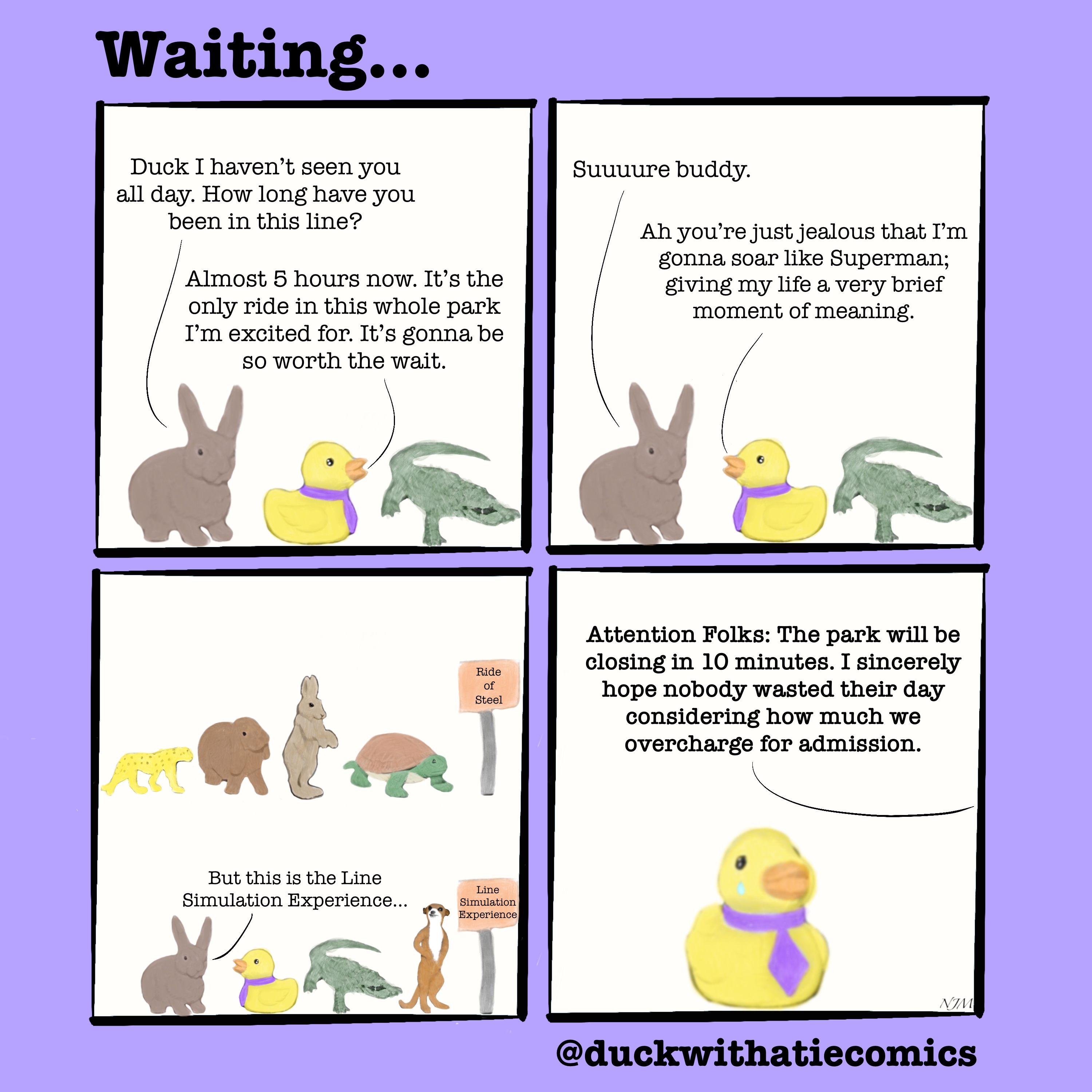 Wait Duck June 2nd 2025 – Duck With A Tie